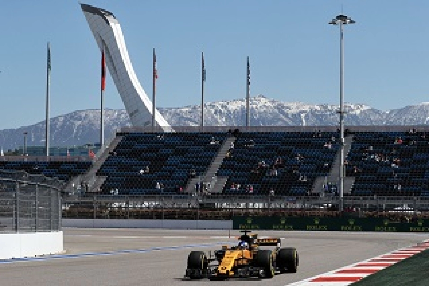 Renault : Sirotkin, malchanceux, n’a pas beaucoup roulé
