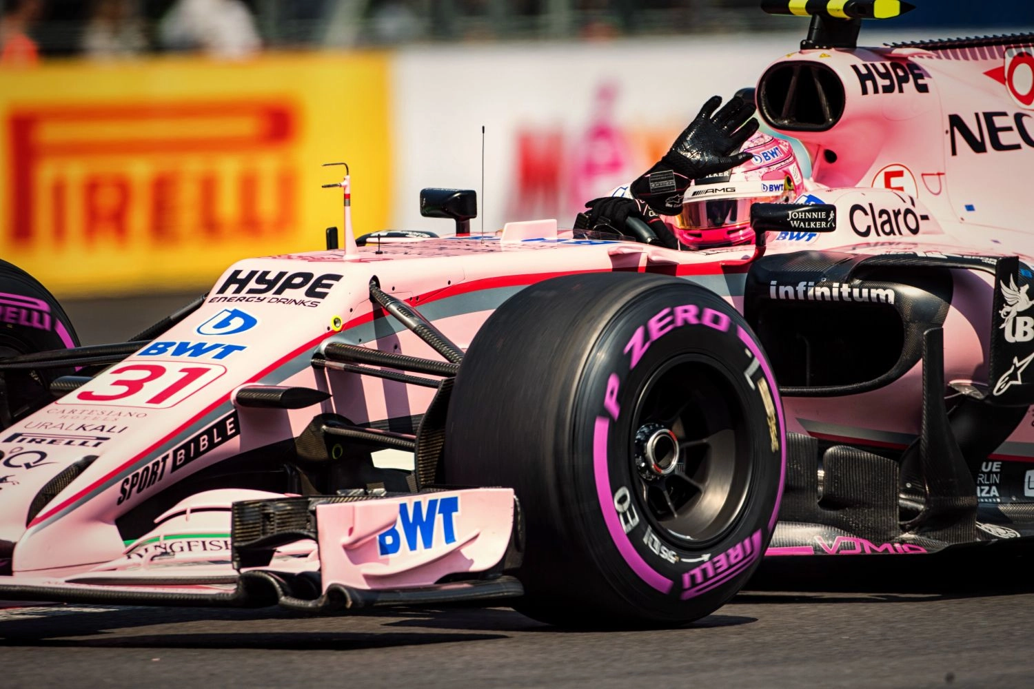 Esteban Ocon ravi de sa 6ème place, Perez déçu d’être 10ème