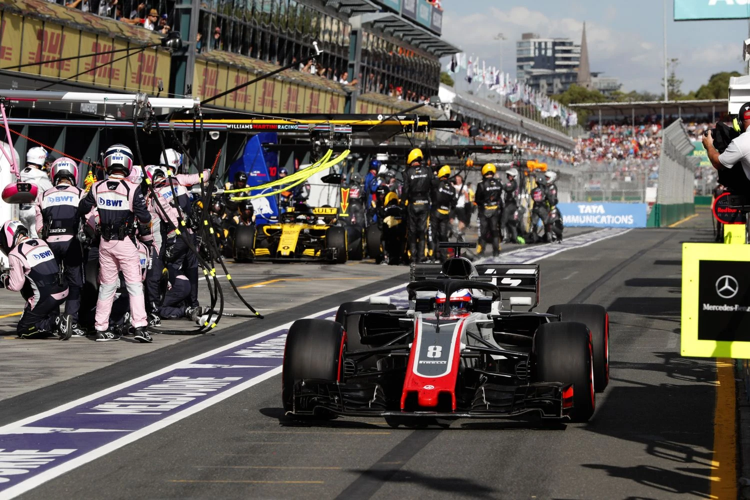 10 000 euros d’amende pour Haas