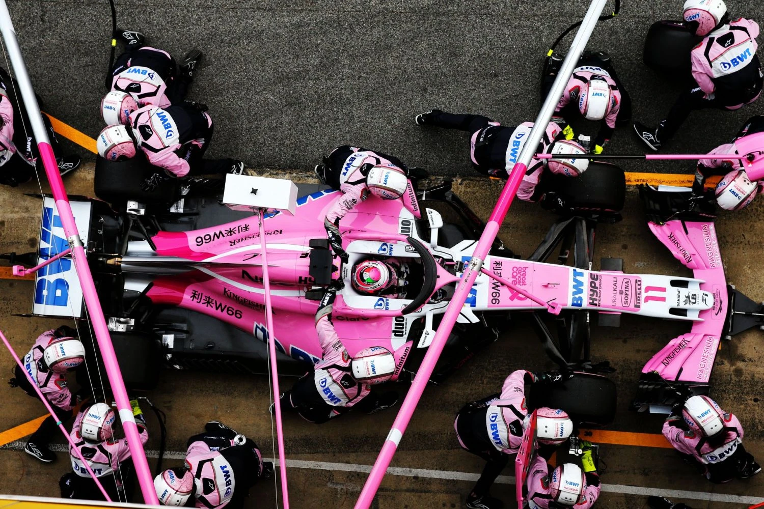 Pas de changement de nom pour Force India en 2018