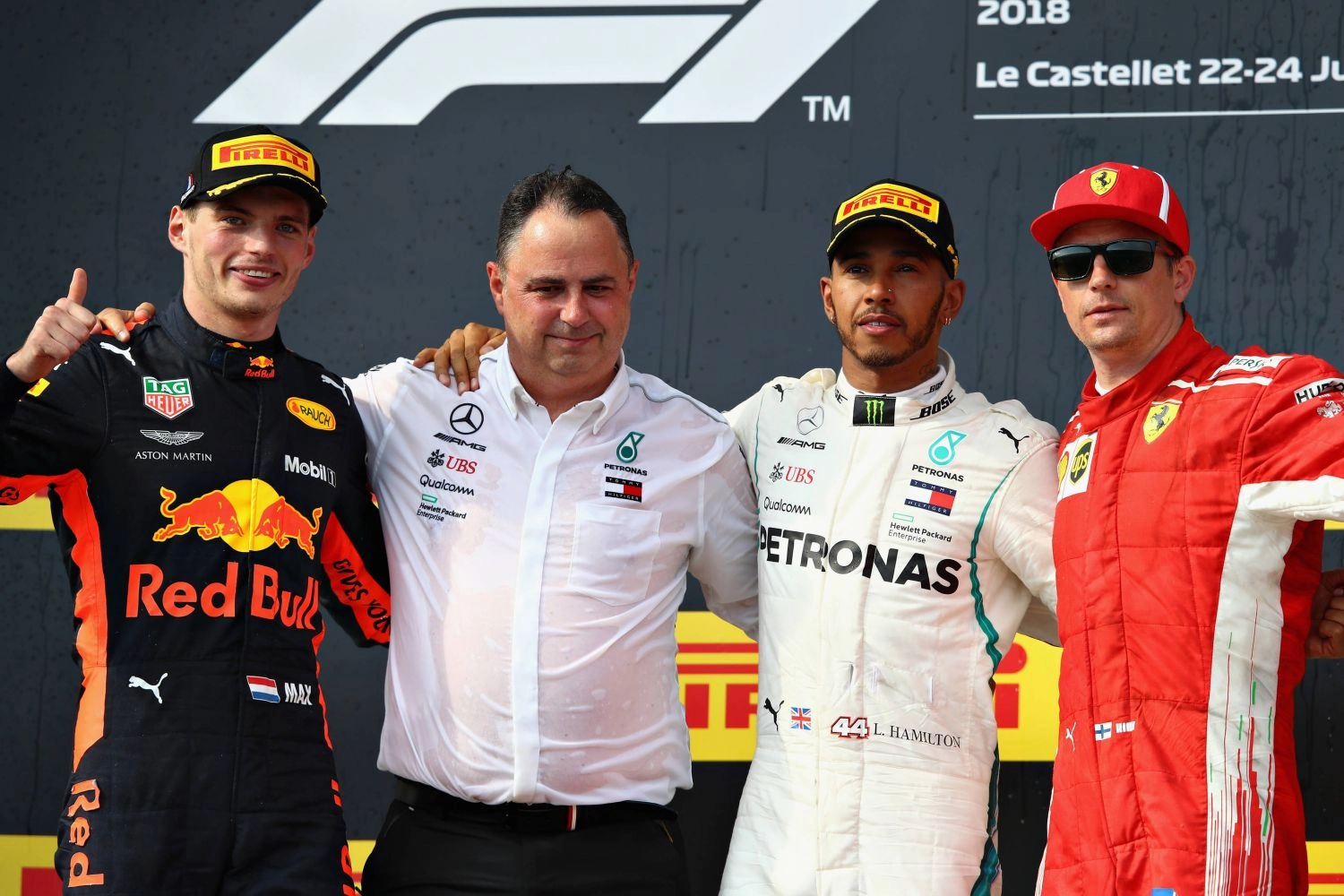 Réglement de compte et satisfaction, les réactions du Top 3 au Castellet