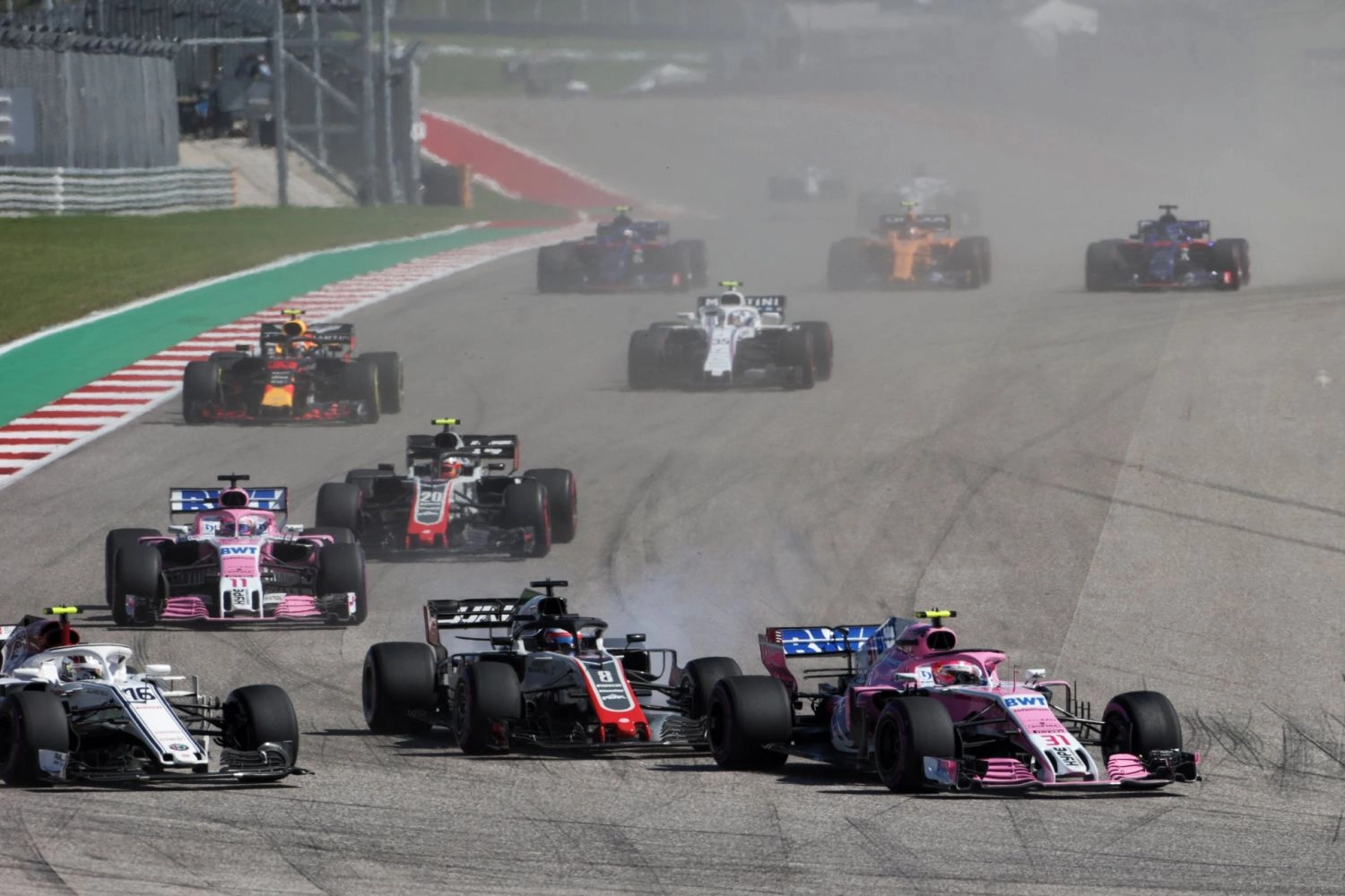 Etats-Unis – Bilan des Français : Ocon une huitième place pour rien, Grosjean proche de la suspension !