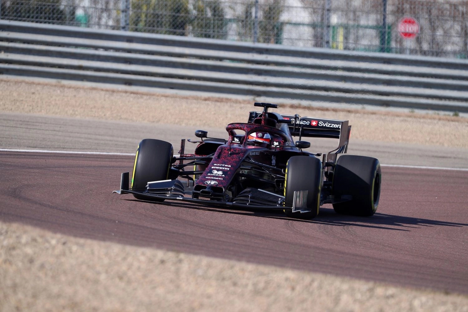 L’Alfa Romeo Racing a déjà pris la piste