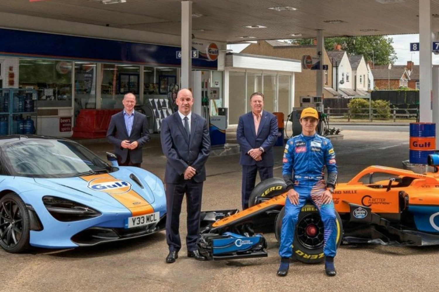 McLaren fait revenir Gulf en tant que sponsor