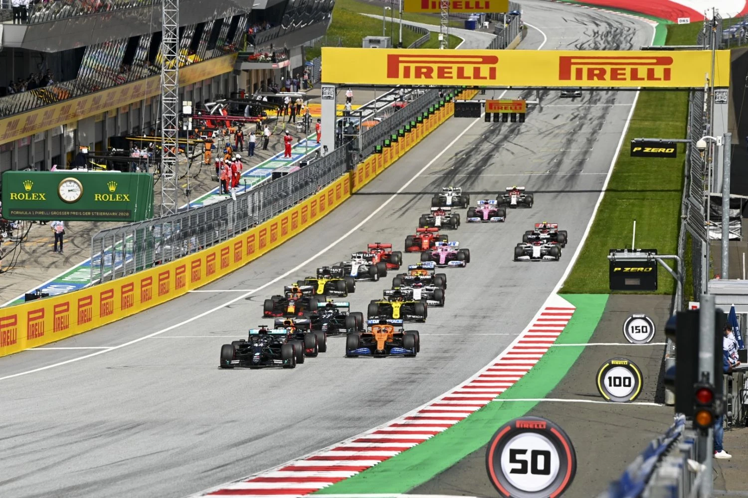 Pirelli dévoile les gommes sélectionnées pour les deux courses en Autriche