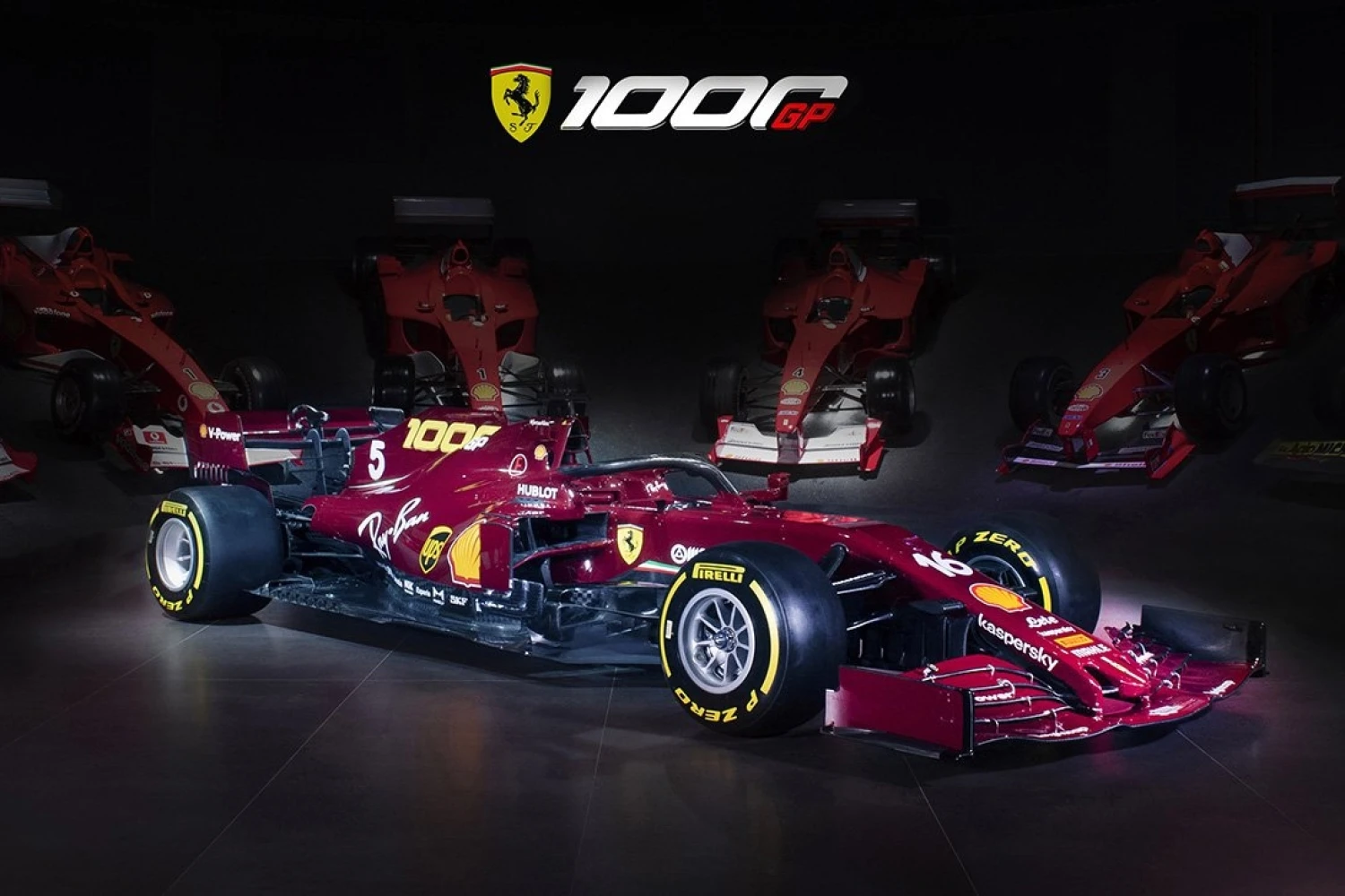 Ferrari célèbre son 1000ème Grand Prix avec une livrée rétro