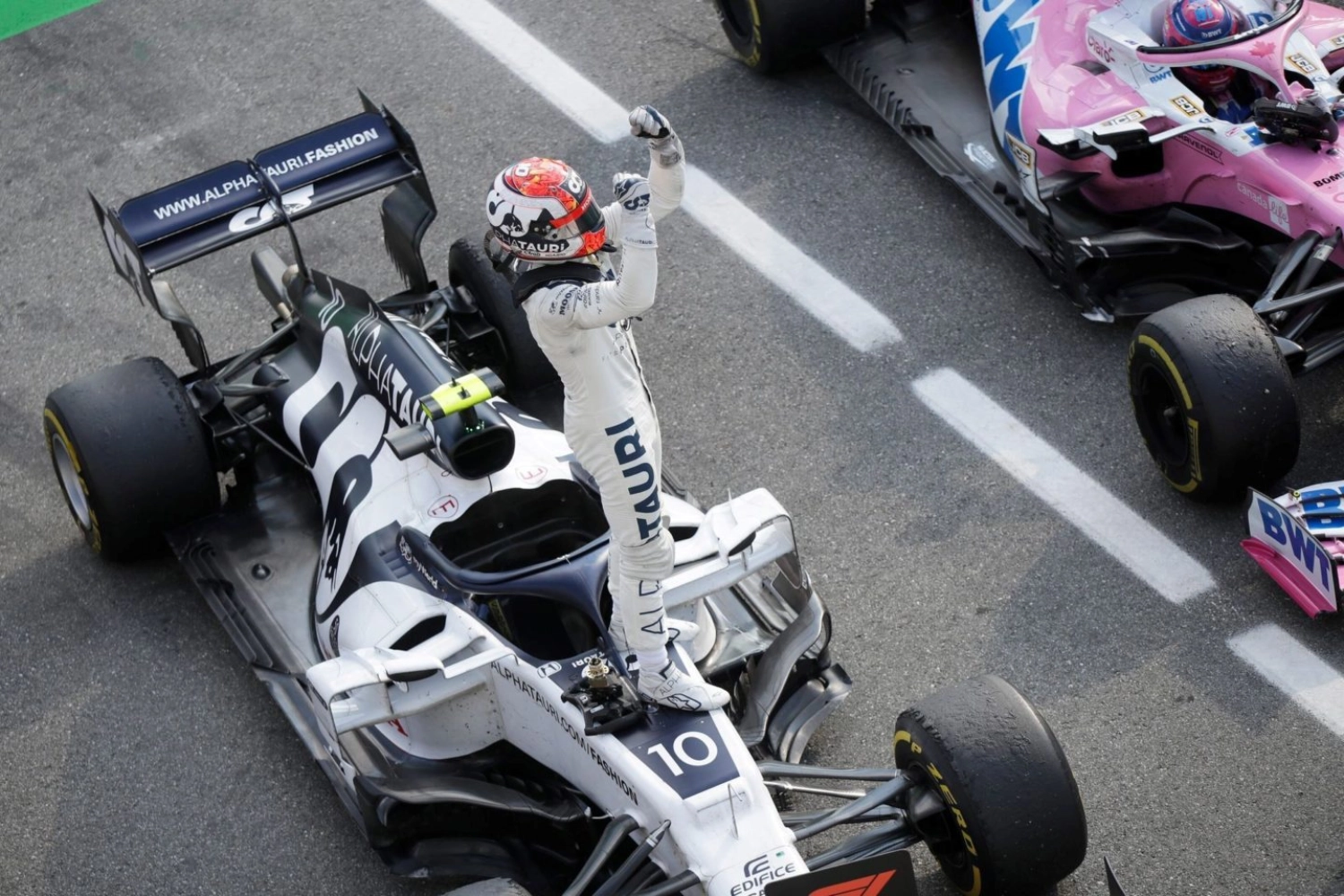 Olivier Panis : "si il y en a un qui méritait, c&rsquo;était Gasly !"