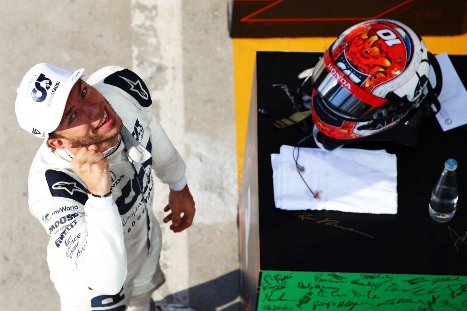 Officiel : Pierre Gasly reste chez Alpha Tauri