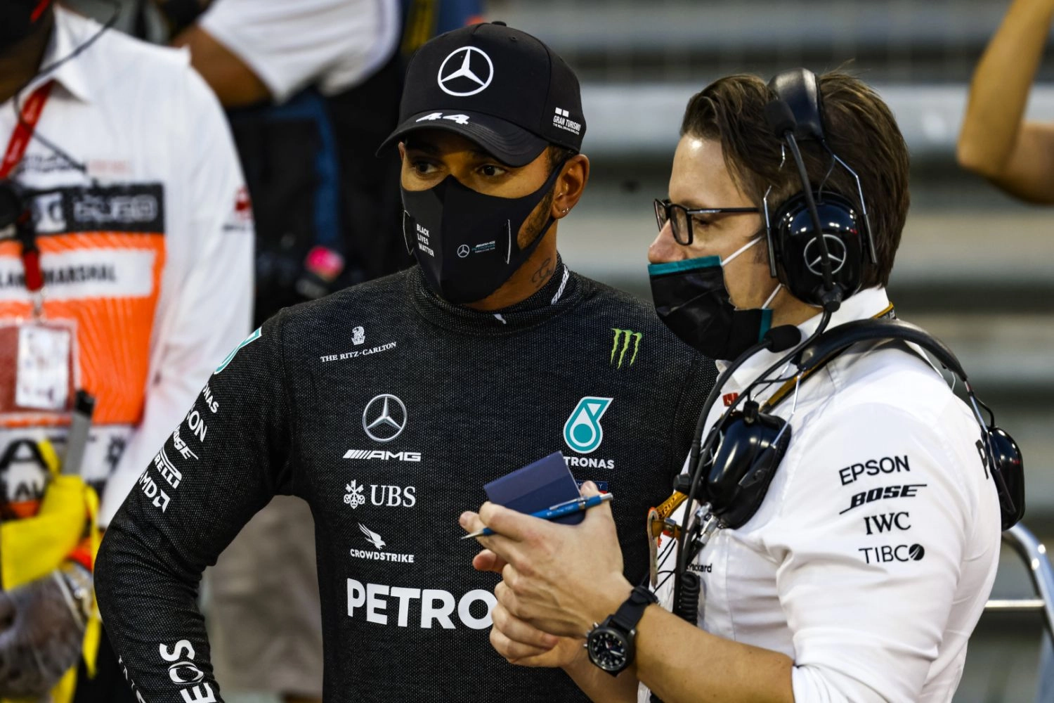 Les déclas du Top 3 : pour Hamilton, l&rsquo;accident de Grosjean « nous rappelle que la F1 est un sport dangereux »