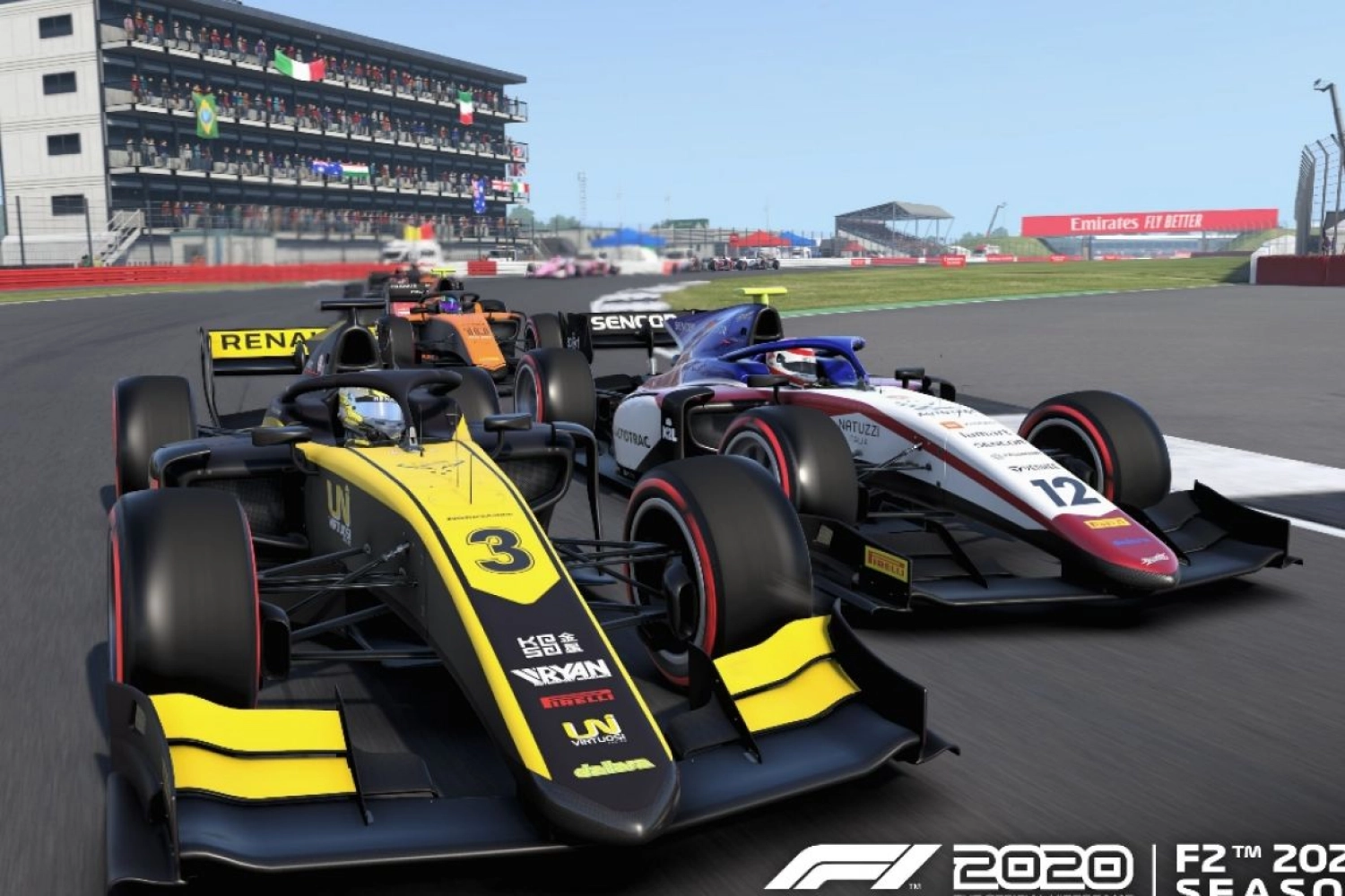 Les F2 2020 arrivent sur le jeu F1 2020 !