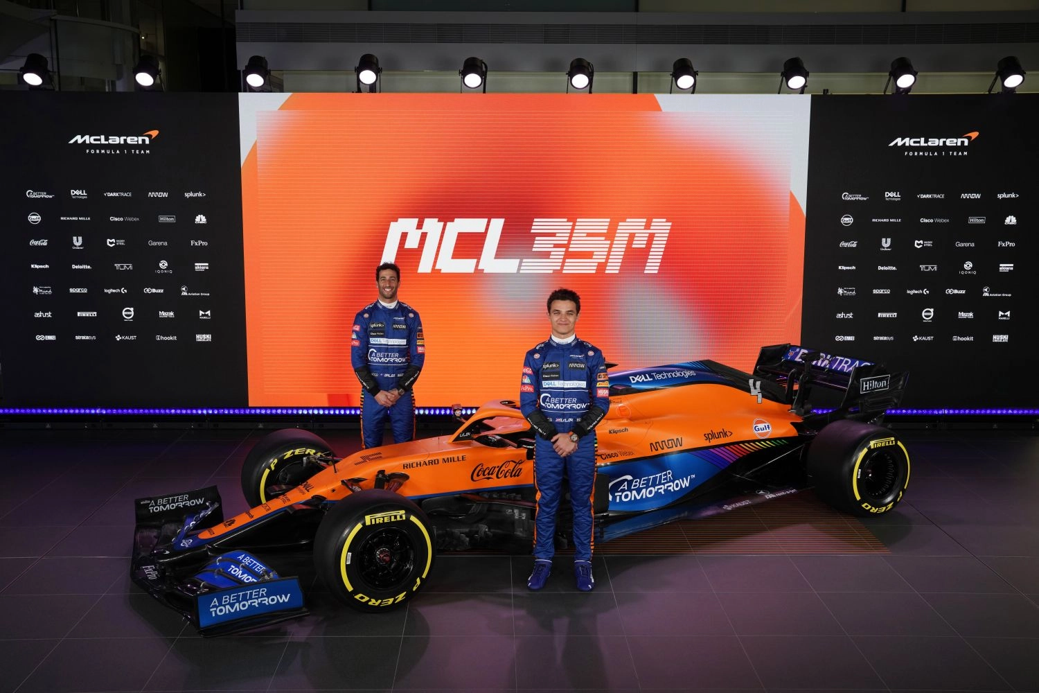 Analyse technique de la McLaren MCL35M : version 2021 comparée à 2020