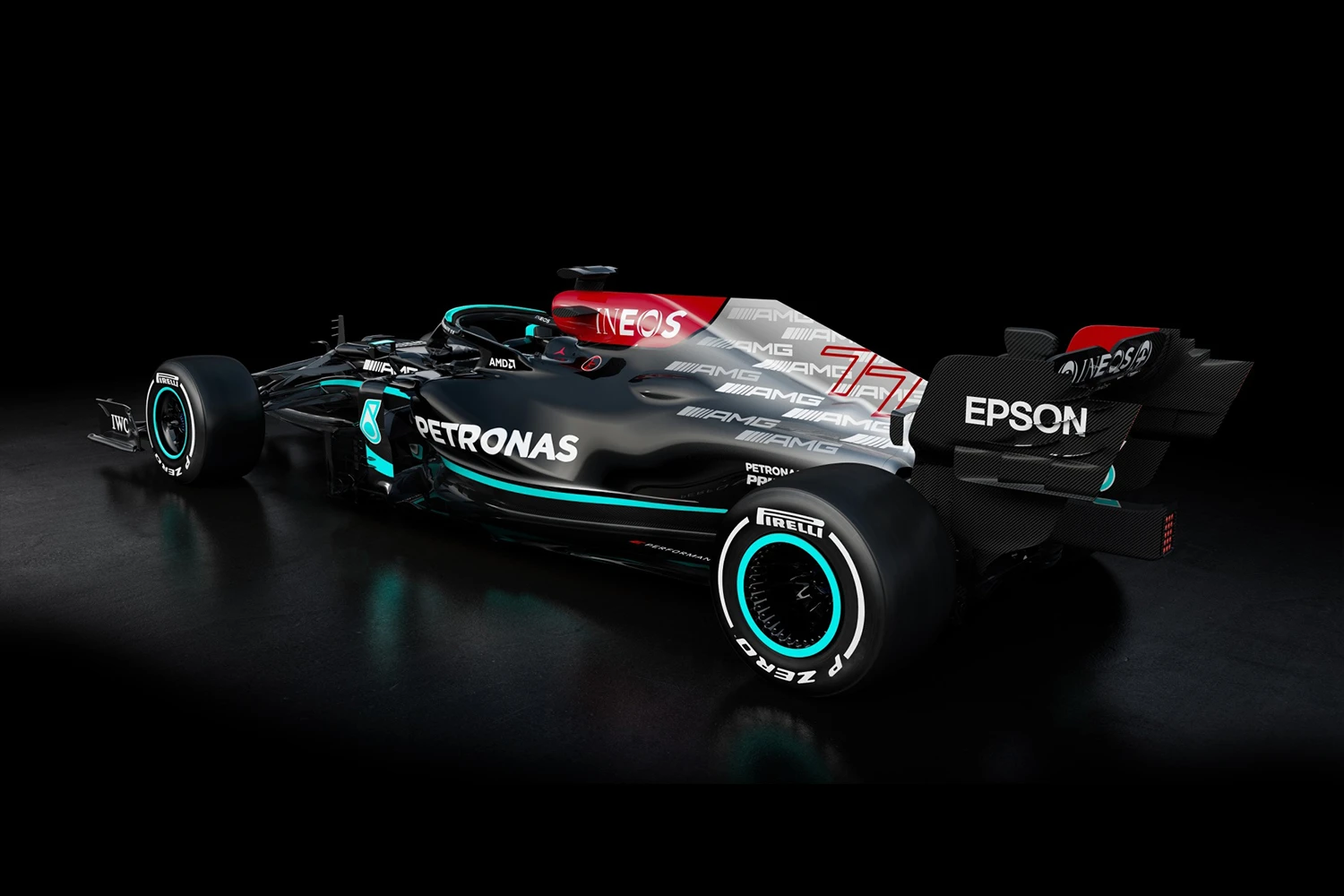 Une livrée légèrement différente : découvrez la nouvelle Mercedes W12