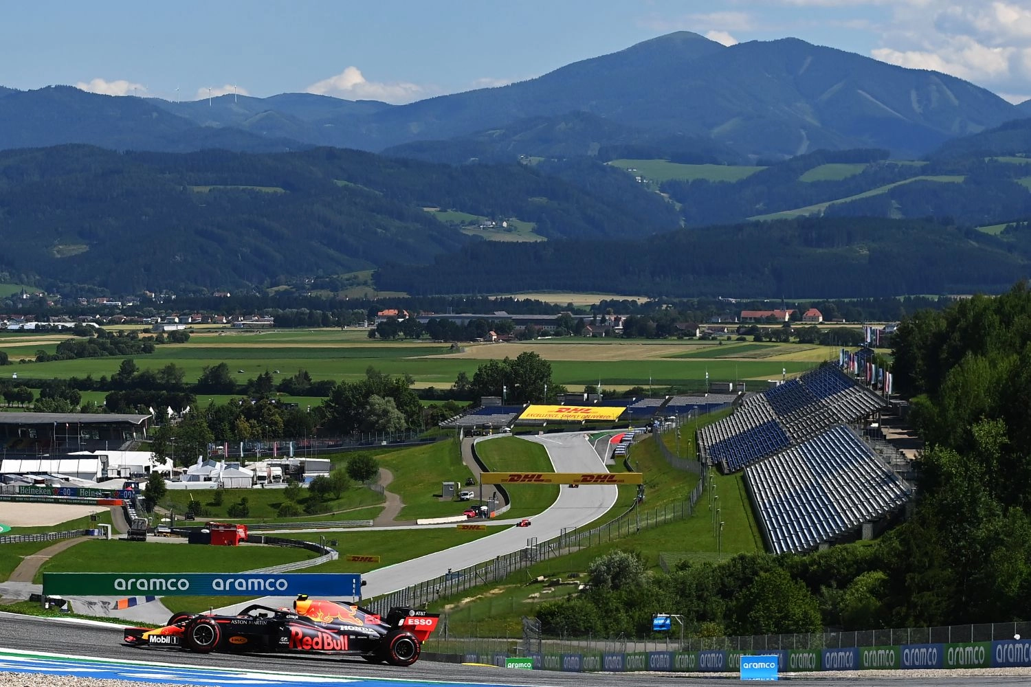 Un nouveau week-end pluvieux attend la F1 en Autriche