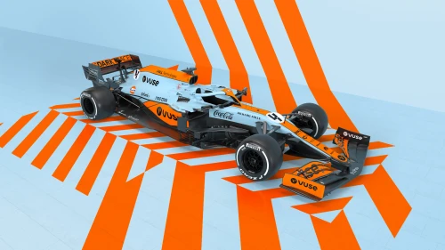 La livrée McLaren spéciale Gulf pour Monaco