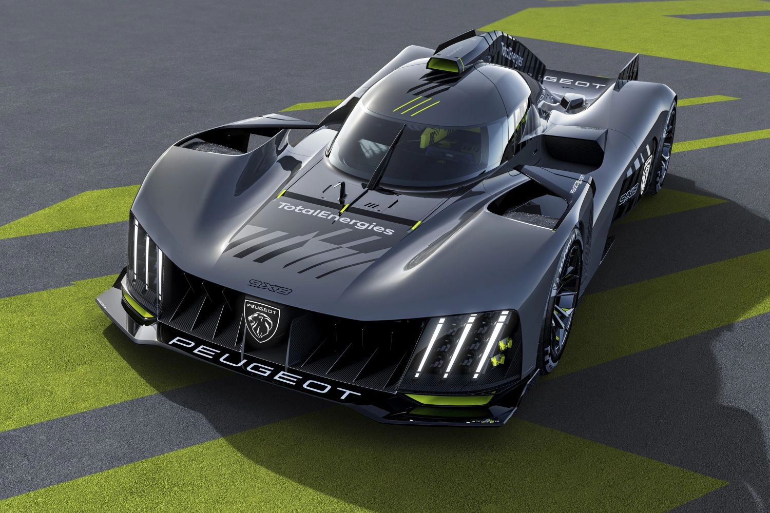 L’Hypercar Peugeot révélée, voici la futuriste 9X8