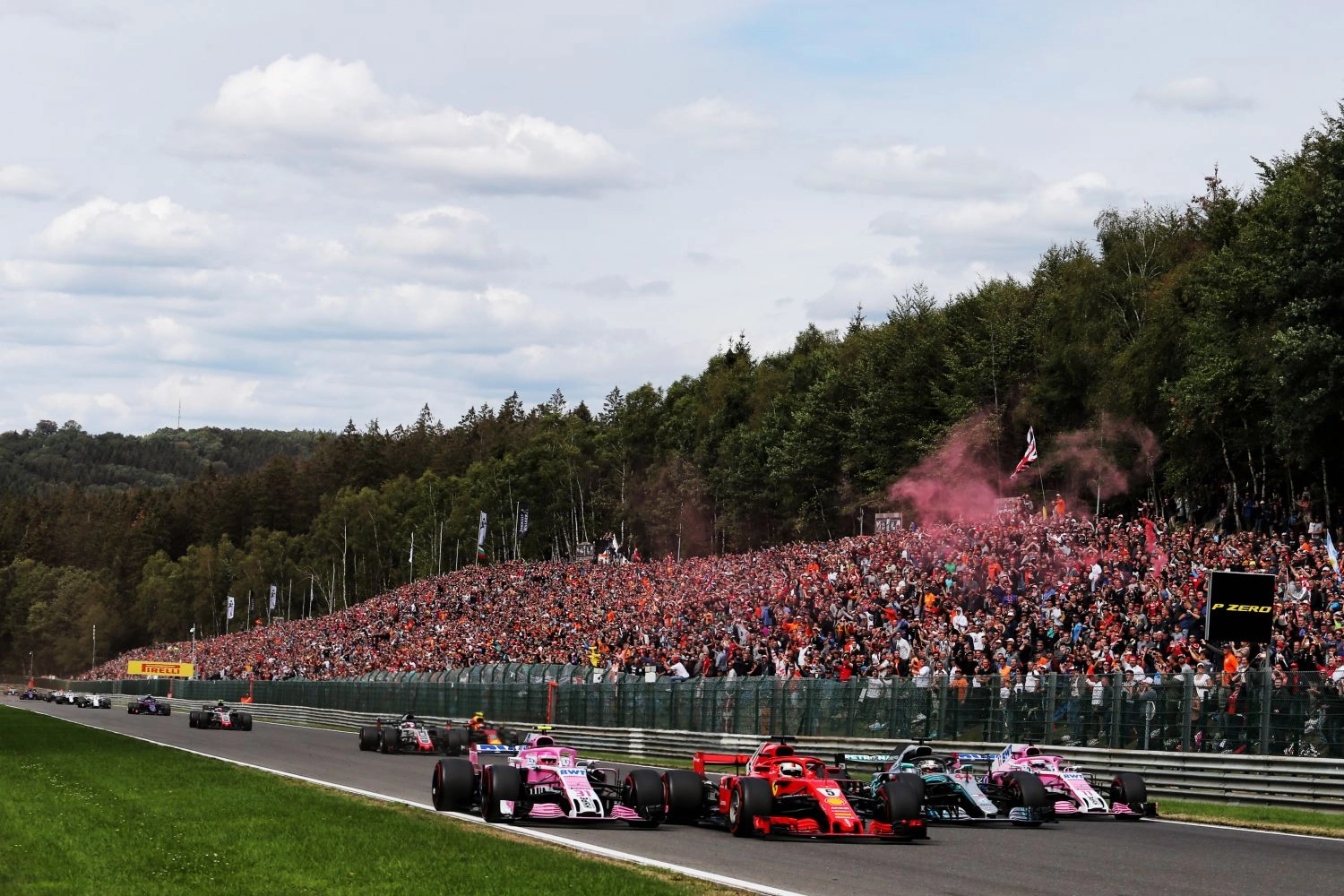 Grand Prix de Belgique : Prévisions météorologiques du week-end