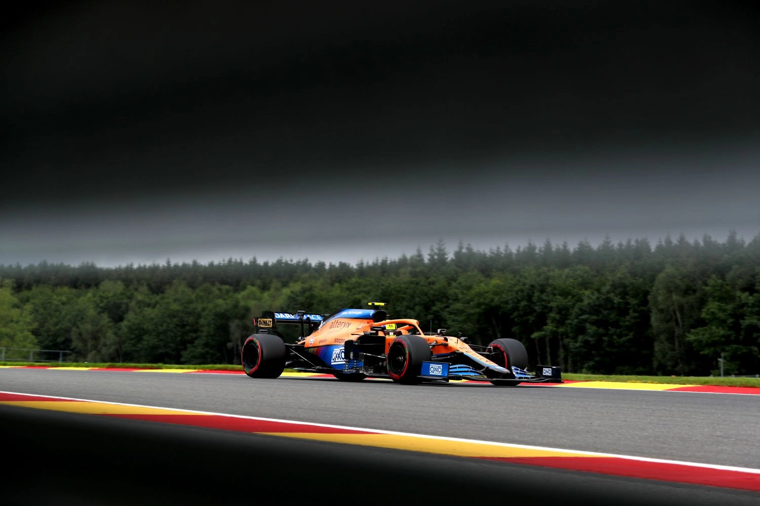 Norris déçu de l’arrêt prématuré du Grand Prix de Belgique