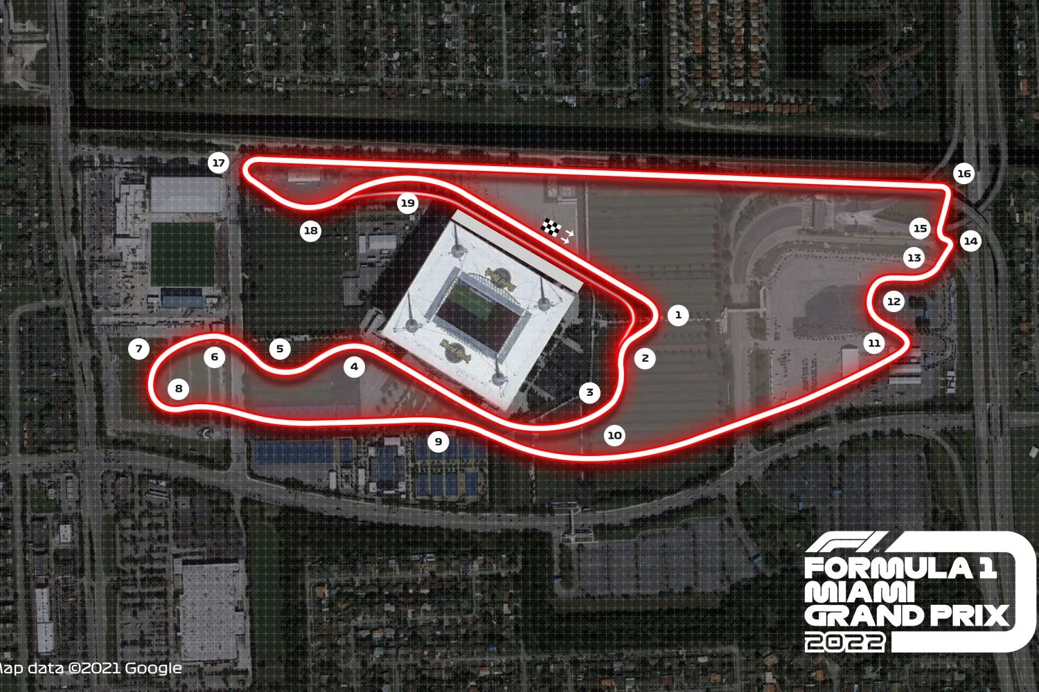 Le circuit de Miami se trouve un nom avant son apparition en 2022