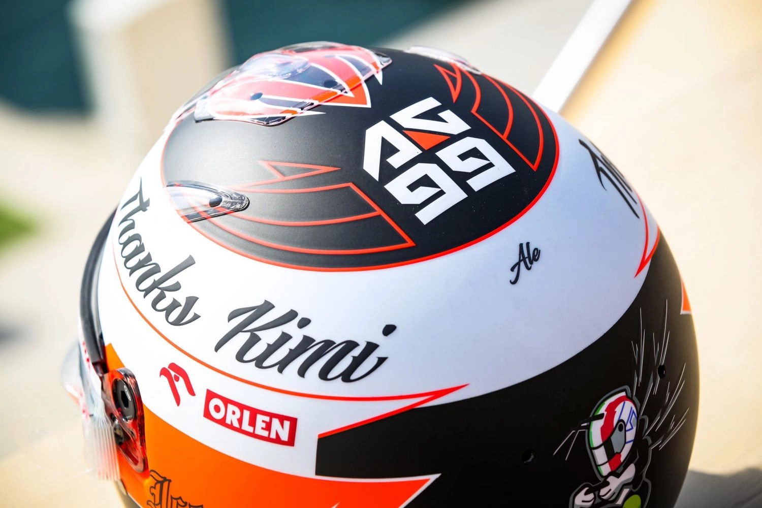 Giovinazzi va honorer Räikkönen à Abu Dhabi