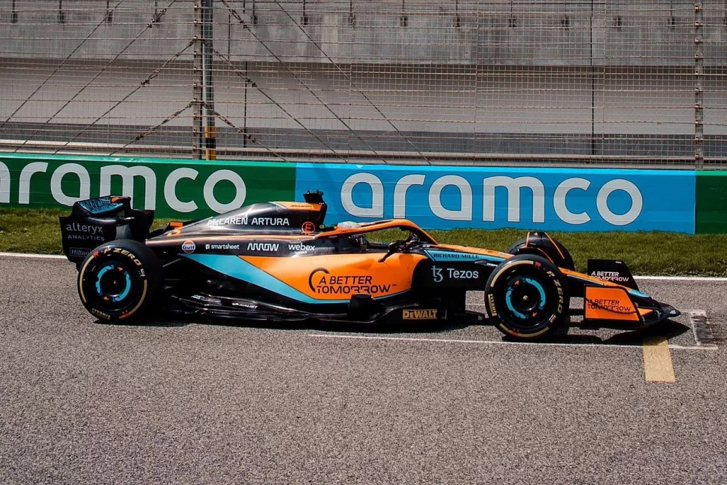 Une livrée modifiée pour McLaren