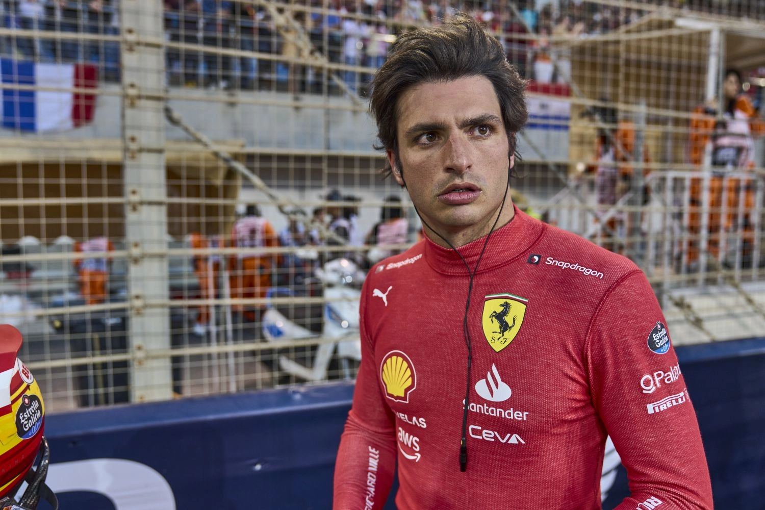 Sainz pénalisé sur la grille pour changement d’élément moteur