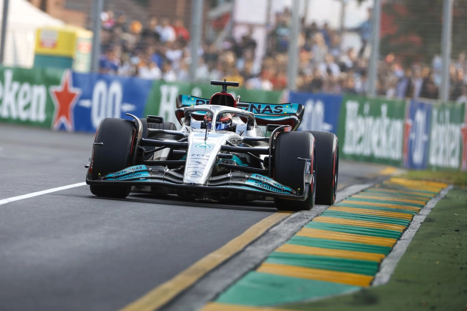 George Russell monte sur son premier podium de la saison à Melbourne !