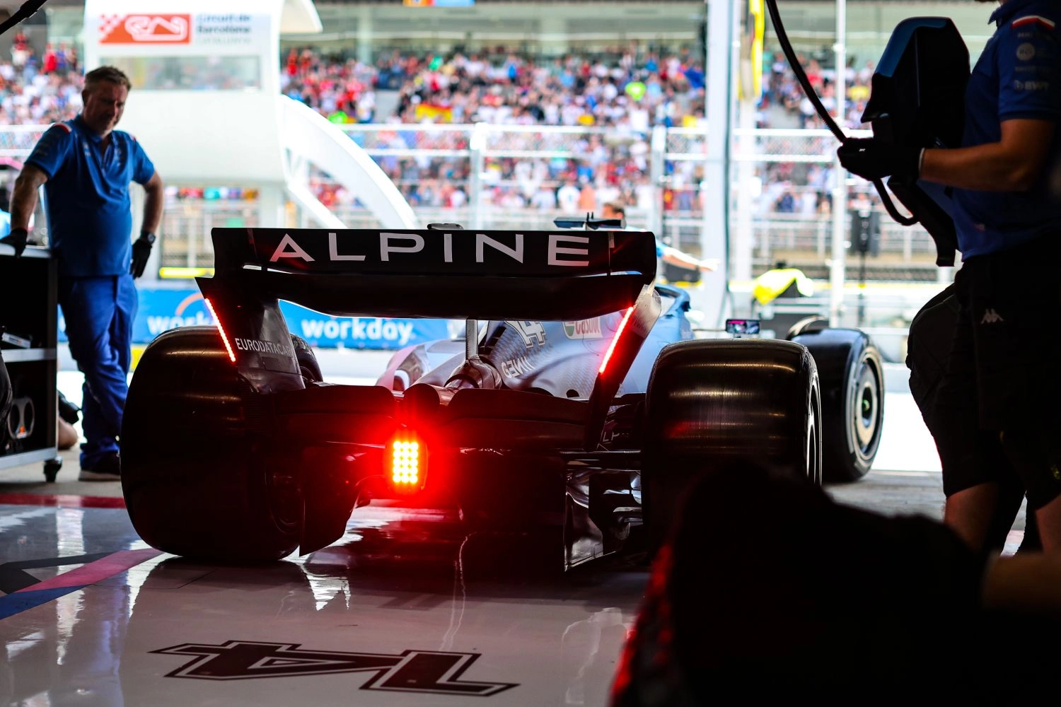 Alpine apporte un nouveau fond plat à Monaco