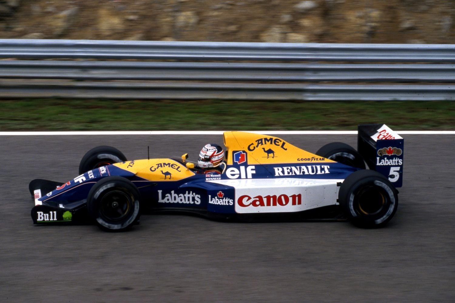 Nigel Mansell va retrouver sa Williams Renault de 1992