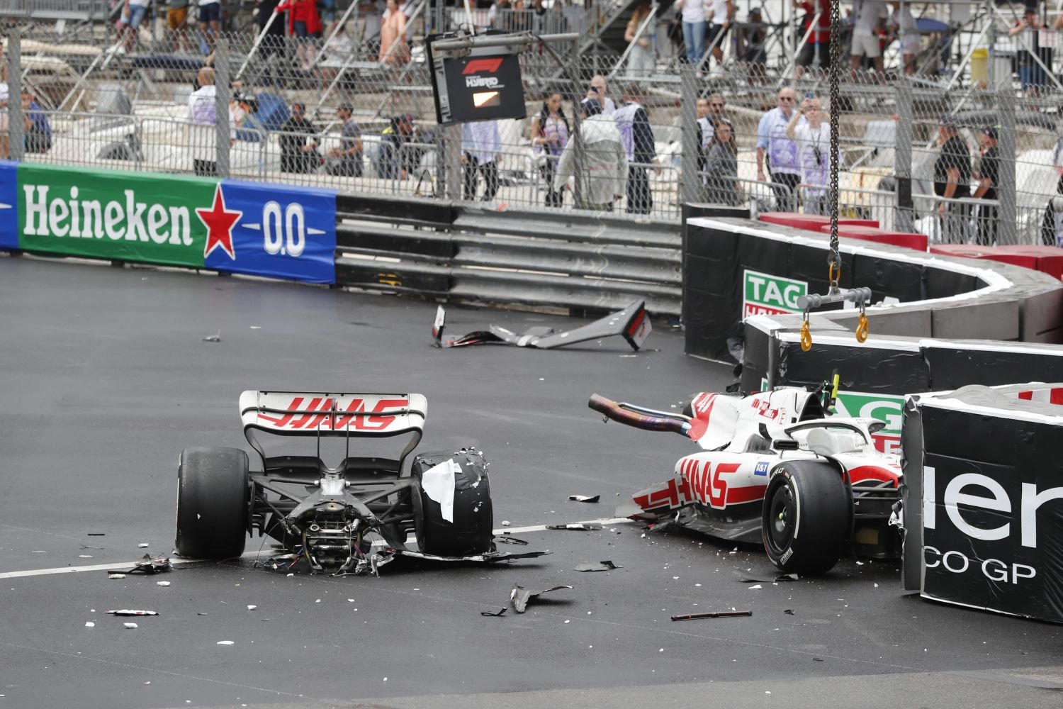 L’accident de Schumacher à Monaco pas si couteux que prévu