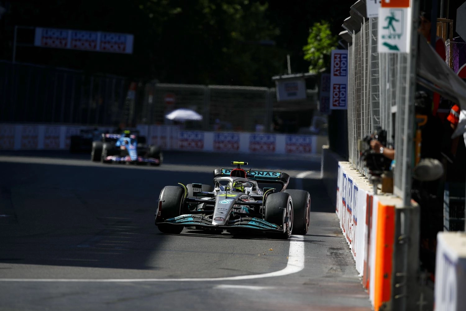 Hamilton avait peur d’un accident à cause du marsouinage à Bakou