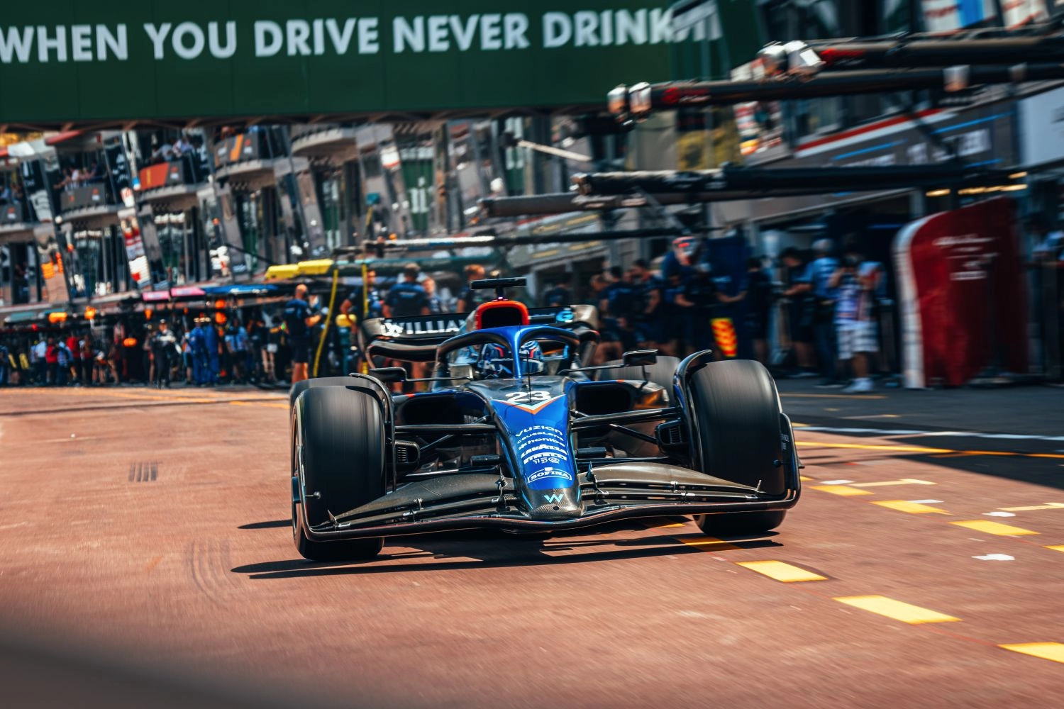 Williams confirme que Bakou est un circuit compliqué pour les réglages