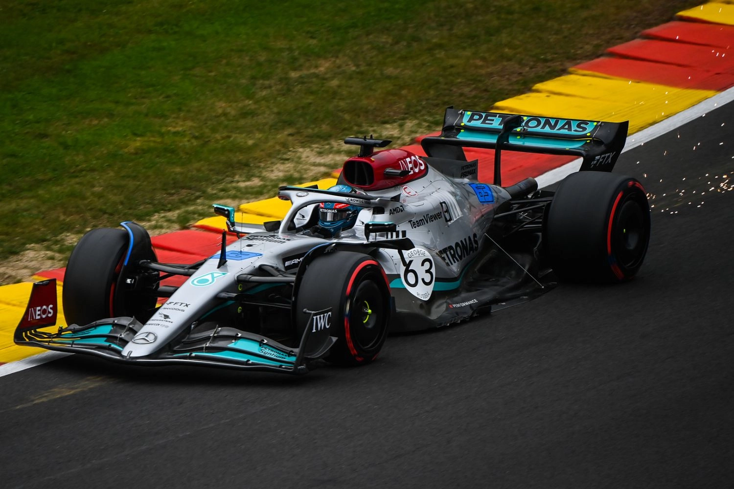 Pourquoi Mercedes n’a pas fait rouler sa livrée spéciale à Spa