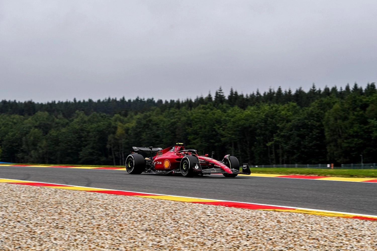Grand Prix de Belgique – Essais libres 1 : Sainz devant Leclerc et Verstappen