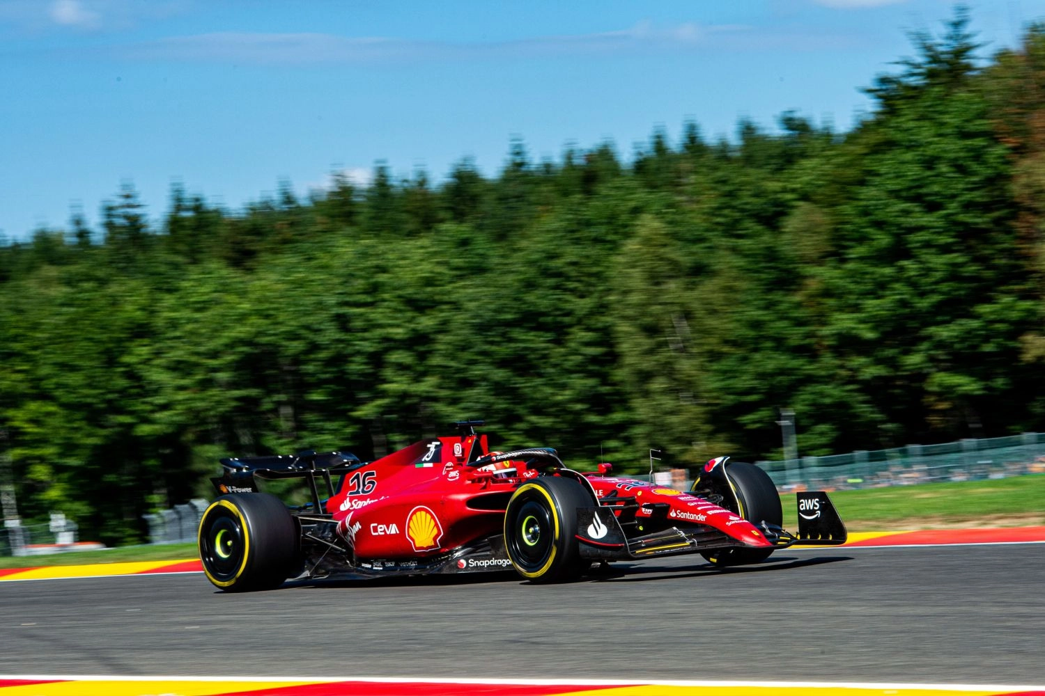 Leclerc a perdu sa 5ème place en Belgique pour un excès de vitesse de 1km/h