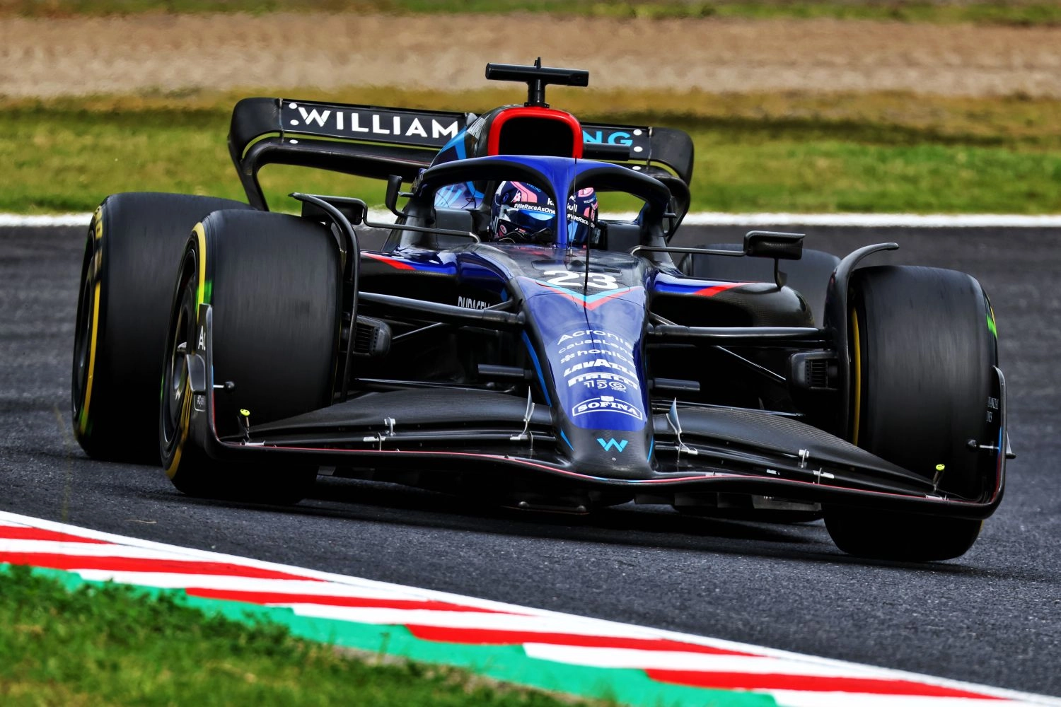 1000€ d&rsquo;amende pour Williams qui a monté des pneus incohérents sur la F1 d&rsquo;Albon