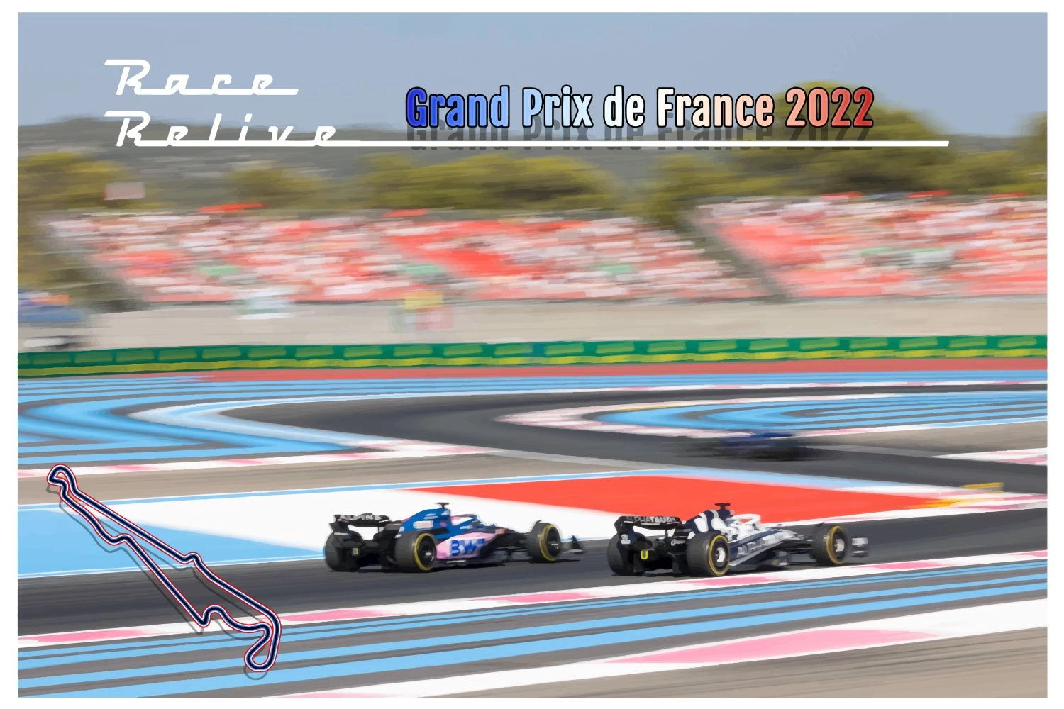 Idée cadeaux : Revivez le Grand Prix de France en images avec le livre Race Relive