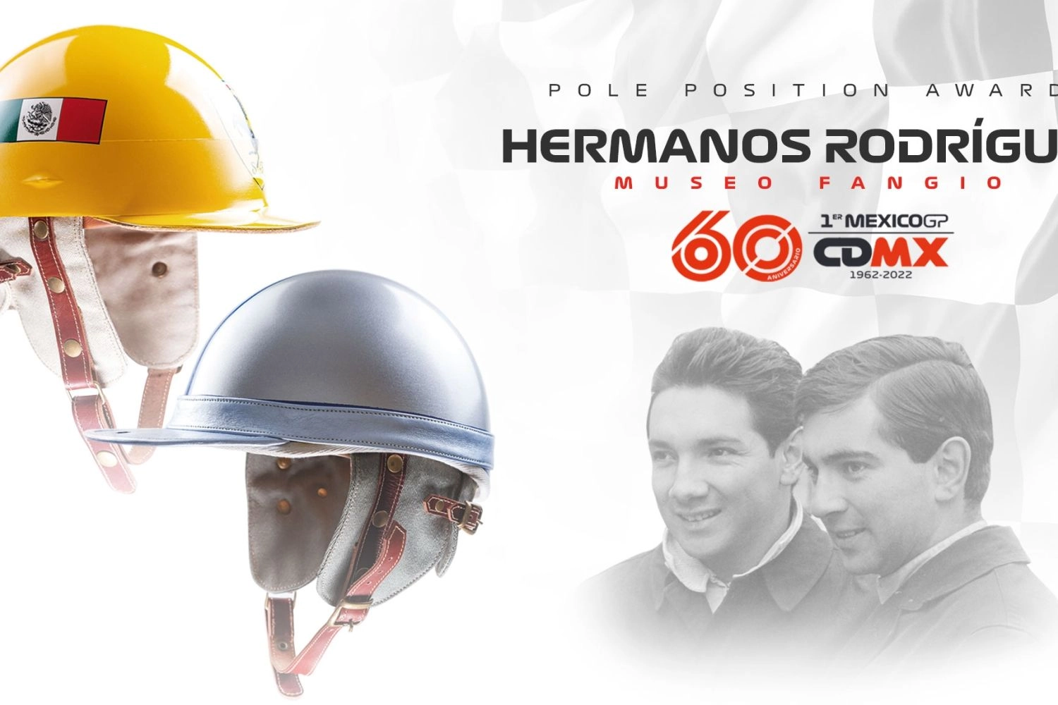 Les répliques des casques des frères Rodriguez pour le poleman du GP du Mexique