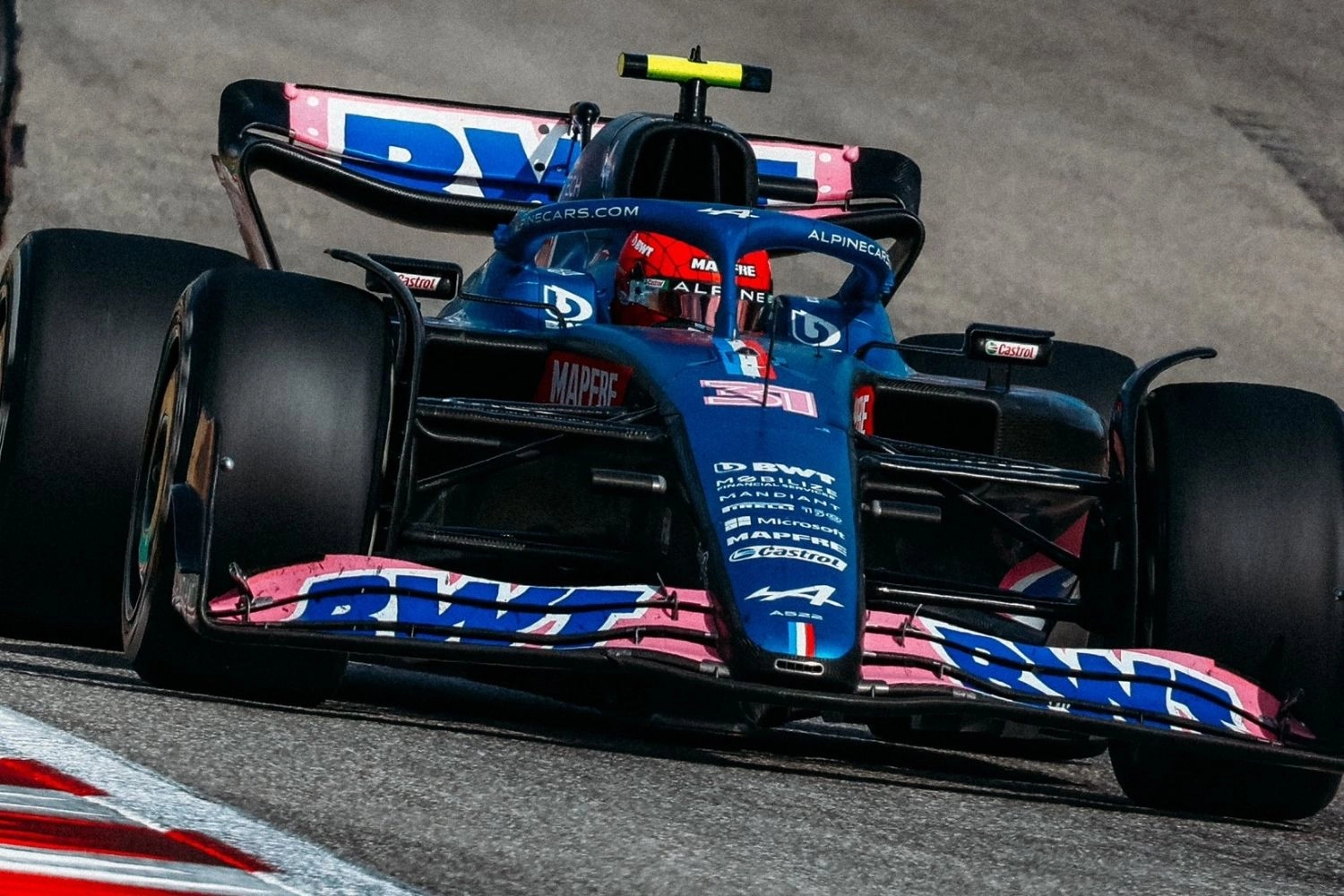 Grand Prix des États-Unis – Course anonyme d’Esteban Ocon