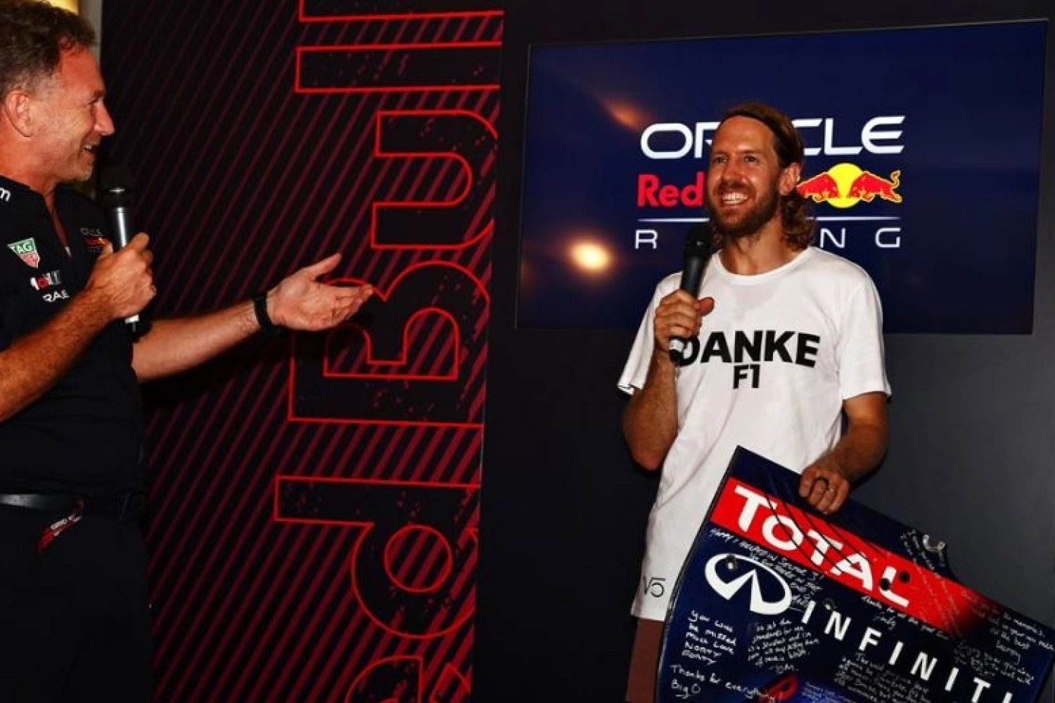 Vettel reçoit un cadeau spécial de Red Bull pour sa retraite