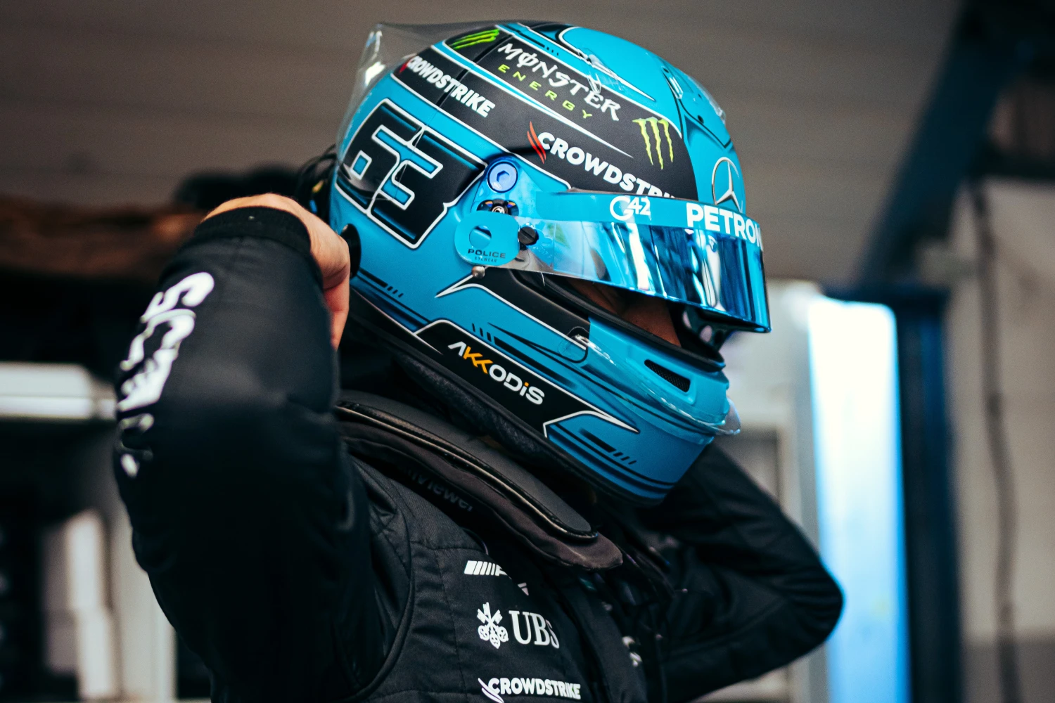Grand Prix de Hongrie – Essais Libres 1 : Russell signe le meilleur temps sous la pluie, Perez tape