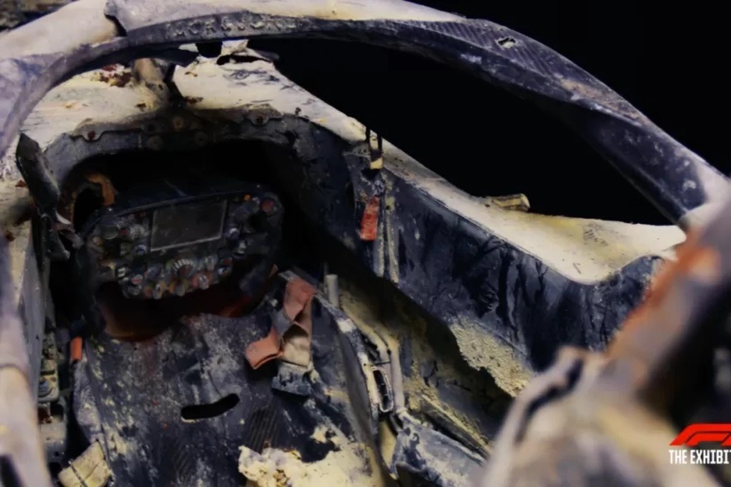 La voiture accidentée de Romain Grosjean fera partie de l’exposition F1