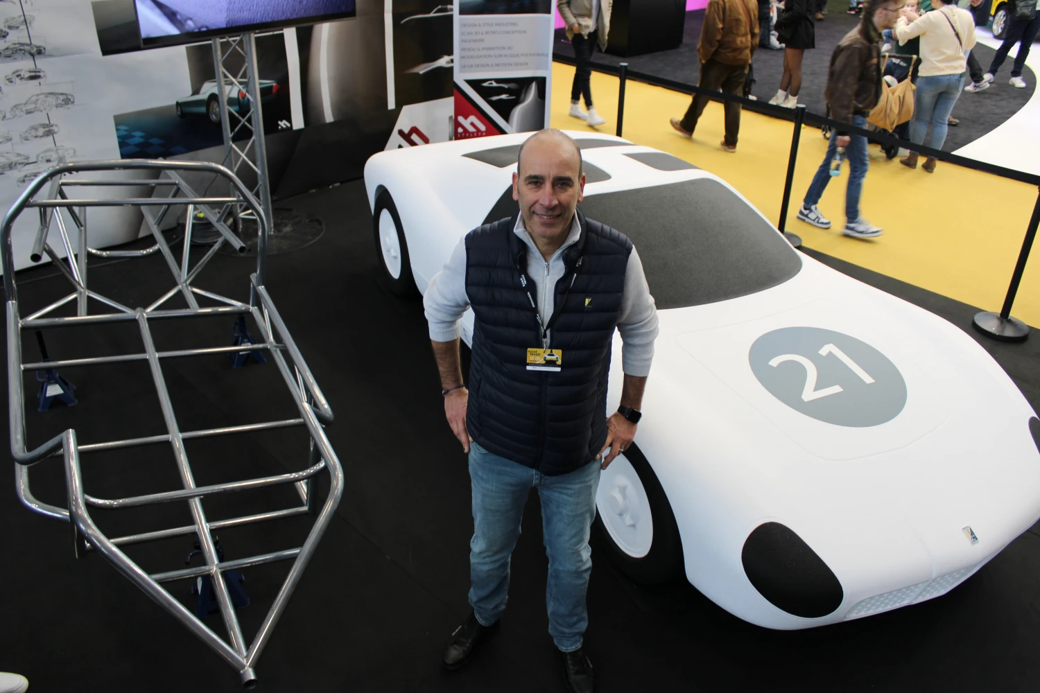 Paulo Antunes dévoile les premières lignes de sa Facel Vega Le Mans