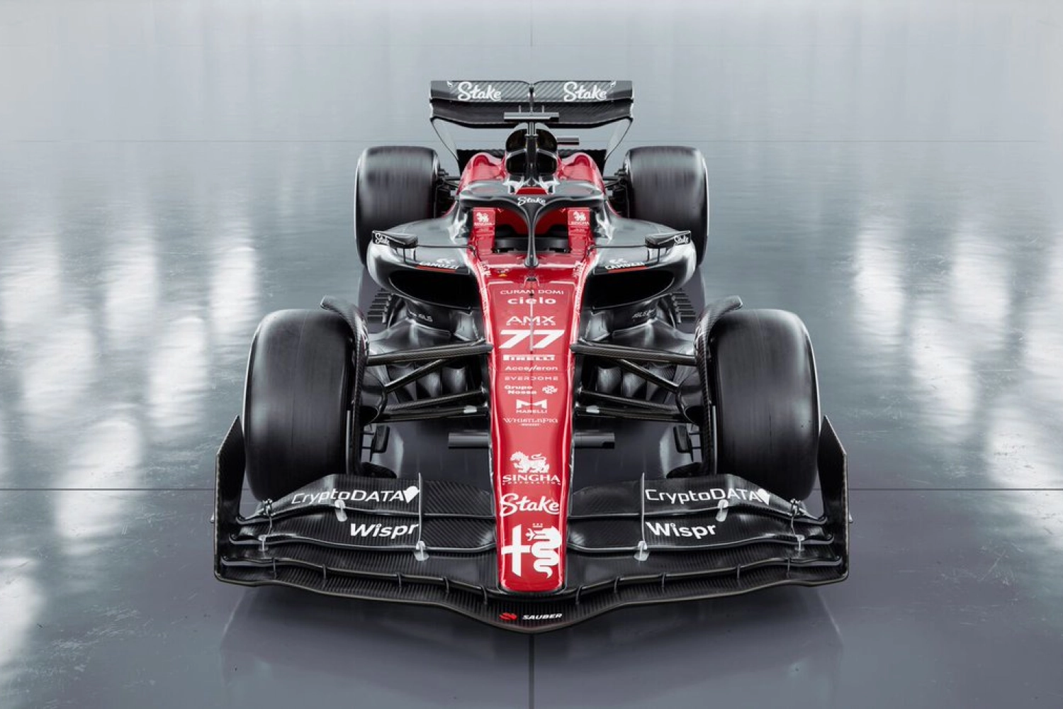 Alfa Romeo dévoile sa livrée 2023 parée de rouge et noir
