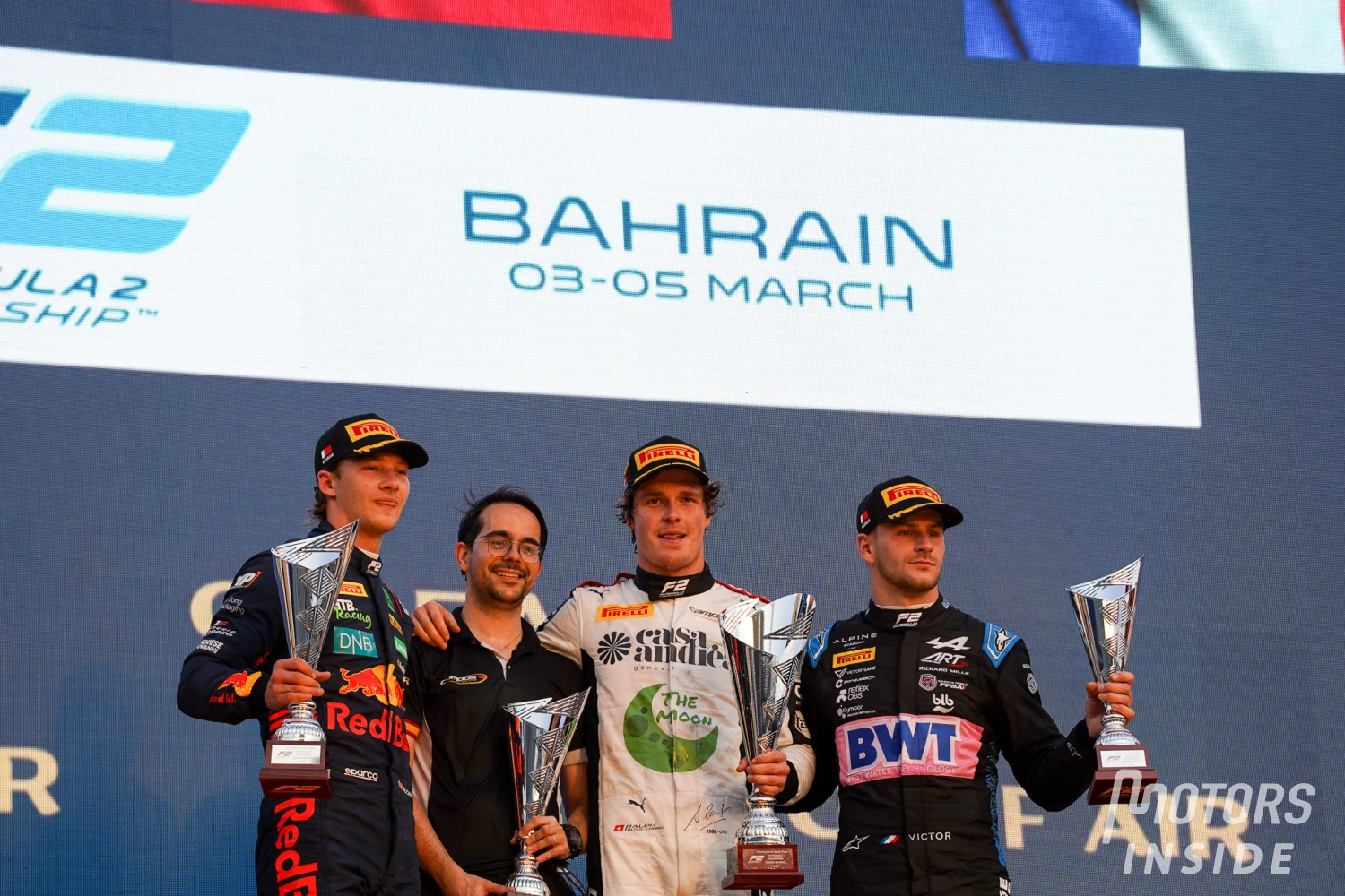 Grand Prix de Bahreïn F2 : Course Sprint – Boschung gagne au bout de sept ans, Martins sur le podium