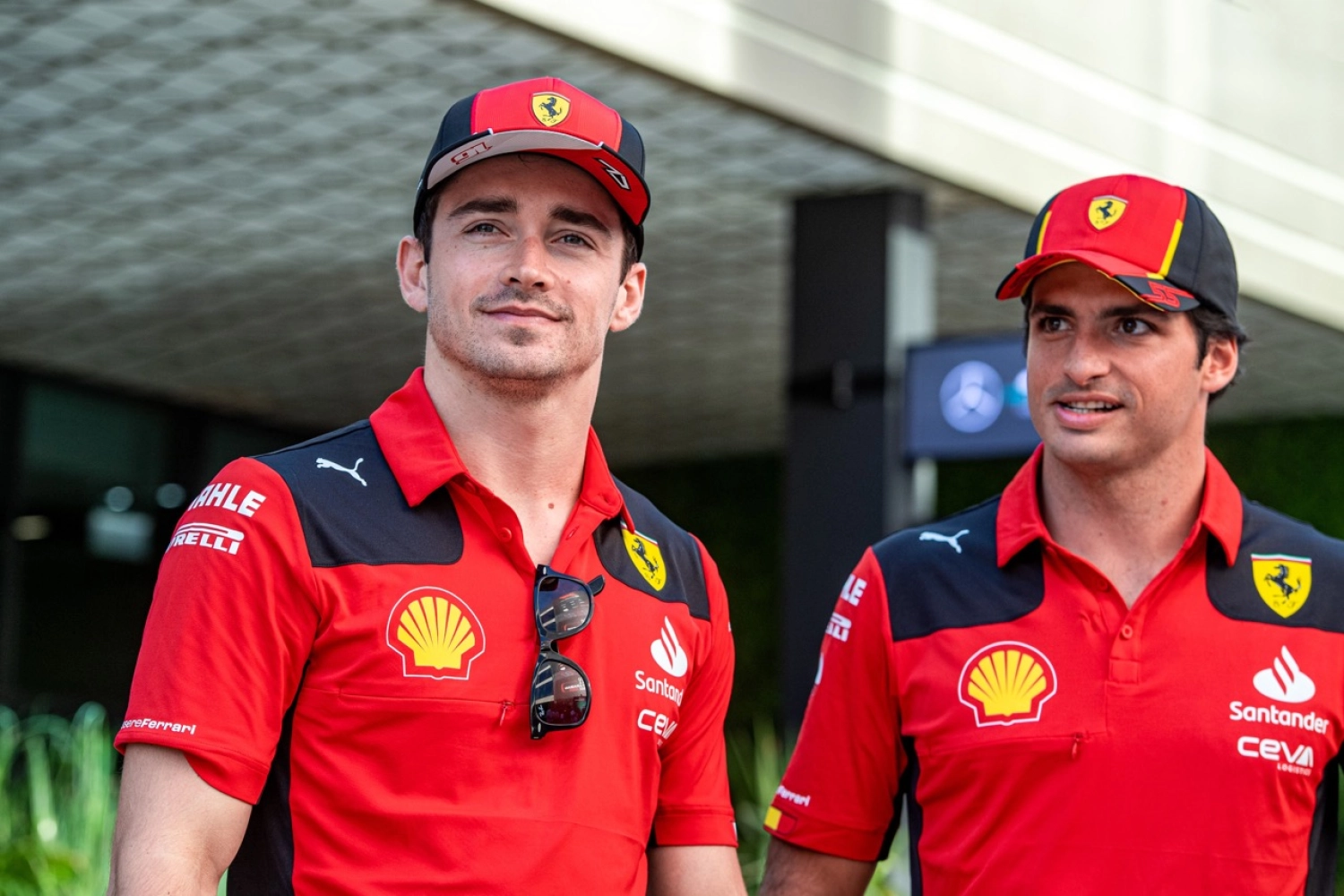 Les Ferrari ont du lever le pied suite à de mauvais réglages
