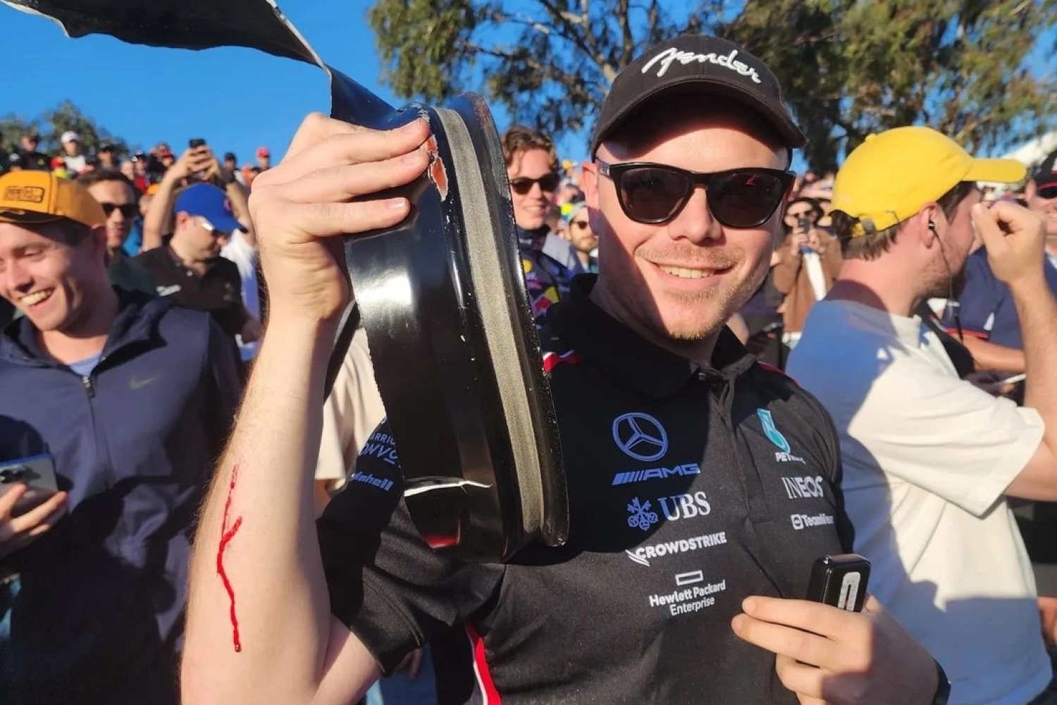 Un spectateur blessé par des débris de la monoplace de Kevin Magnussen