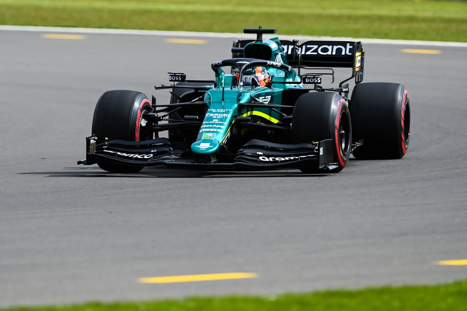 Aston Martin en essais privés à Silverstone