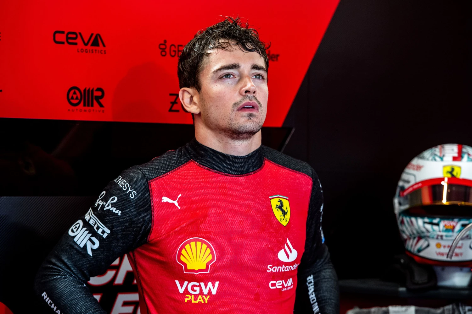 Charles Leclerc s’est rendu à Zandvoort en voiture depuis Monaco