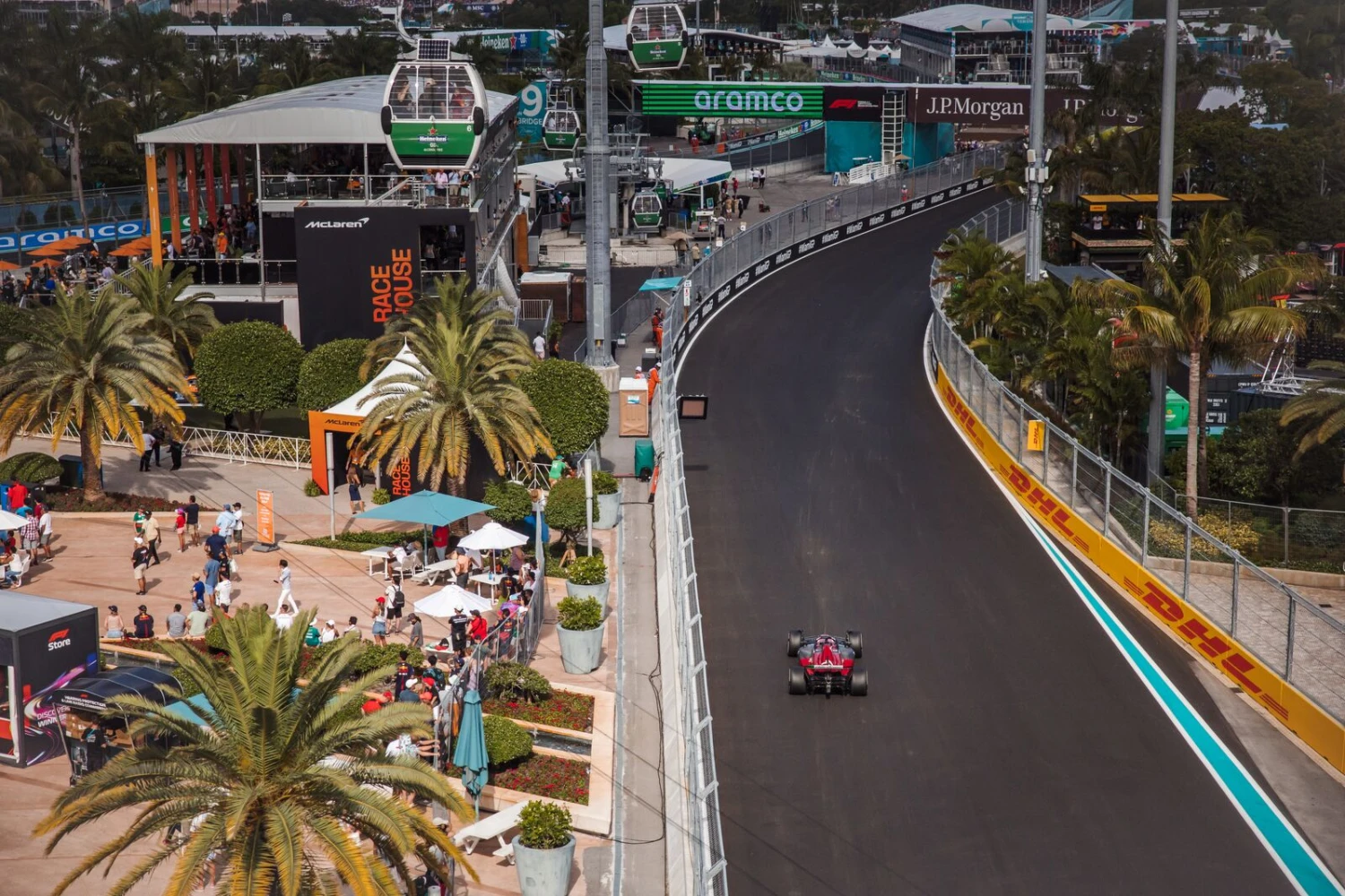 L&rsquo;organisation du GP de Miami fait don des restes de nourriture