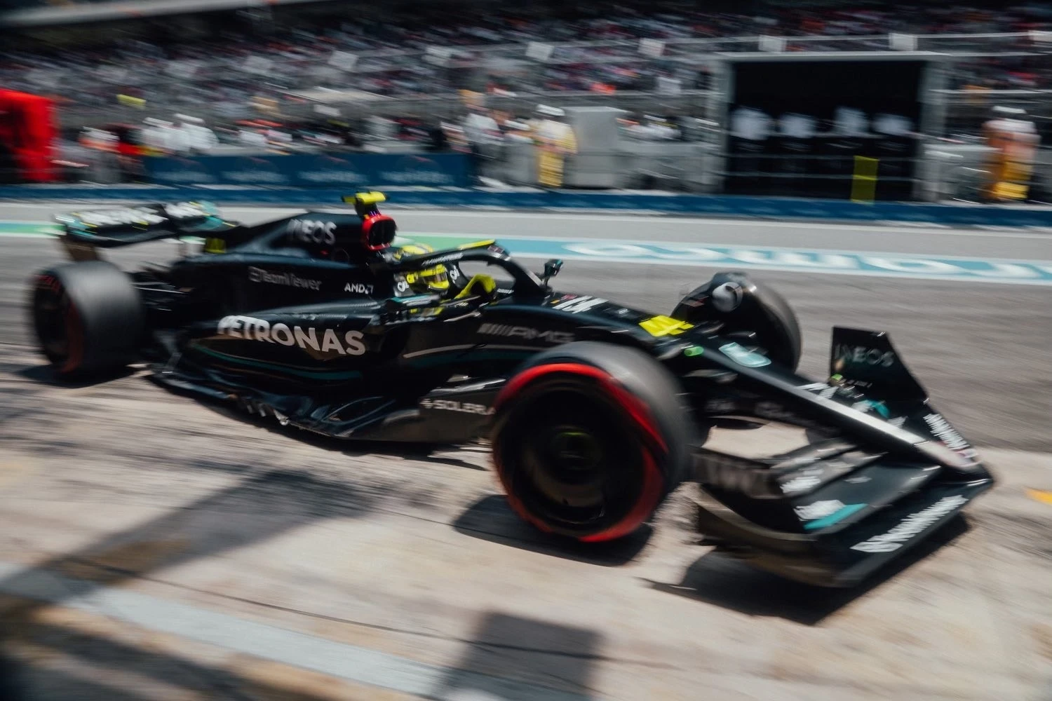 Lewis Hamilton : « J’étais à l’attaque maximum »